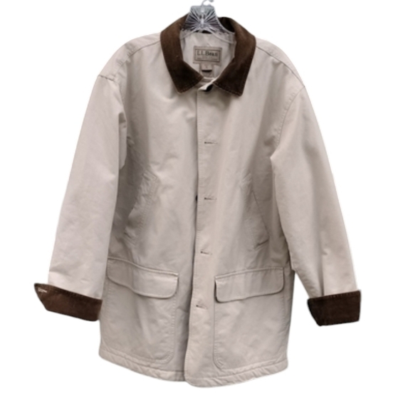Vintage L.L. Bean Men's Chore Field Coat Size M - Picture 2 of 9